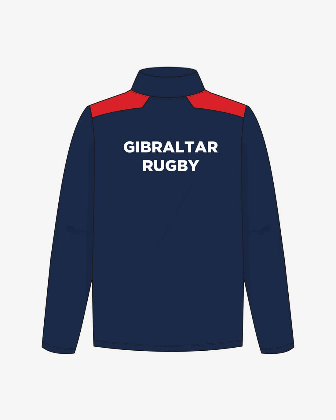 Gibraltar Rugby 1/4 Zip Pullover