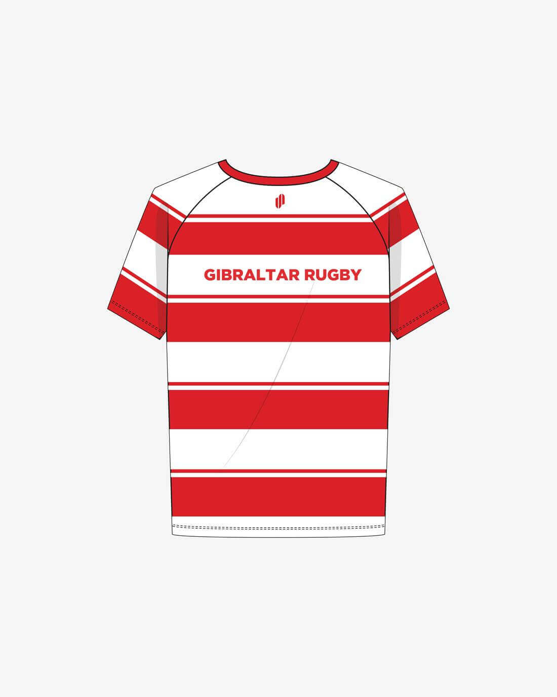 Gibraltar Rugby Rugger Tots Jersey back