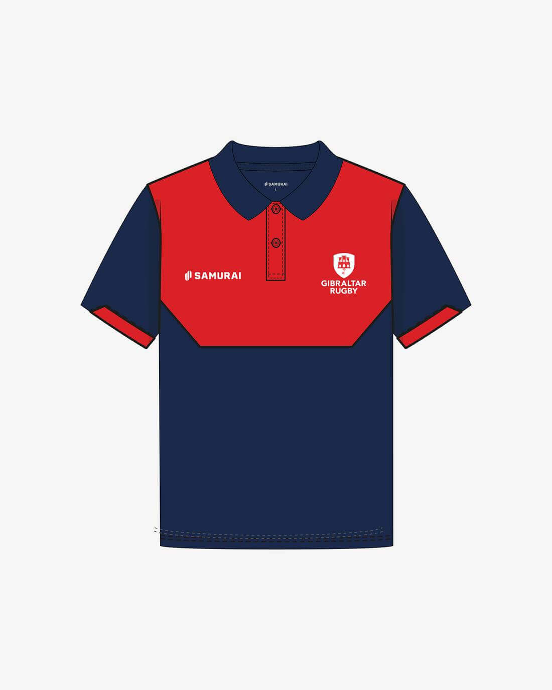 Gibraltar Rugby Mens Polo Shirt