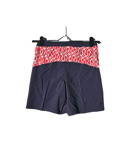 Clearance BLK Key Print Gym Shorts