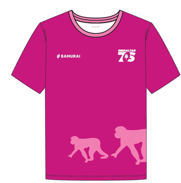 Gibraltar 7s Sub Tee Pink