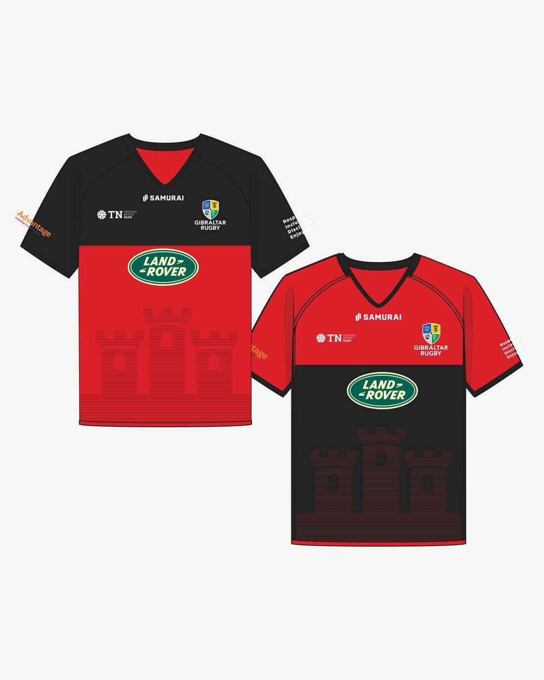 Gibraltar Rugby LR Youth Jersey