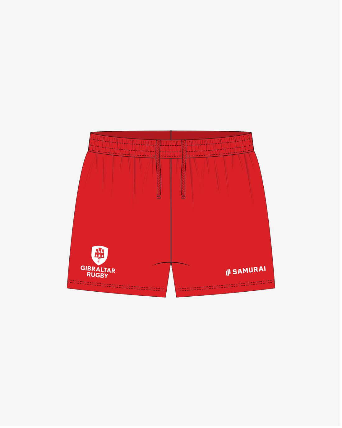 Gibraltar Rugby Rugger Tots Shorts front